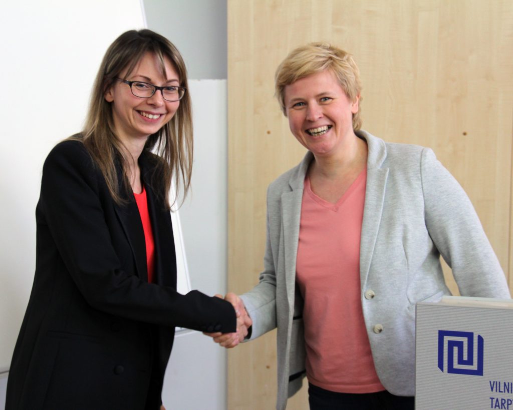 Agnija Tumkevič ir Dovilė Jakniūnaitė