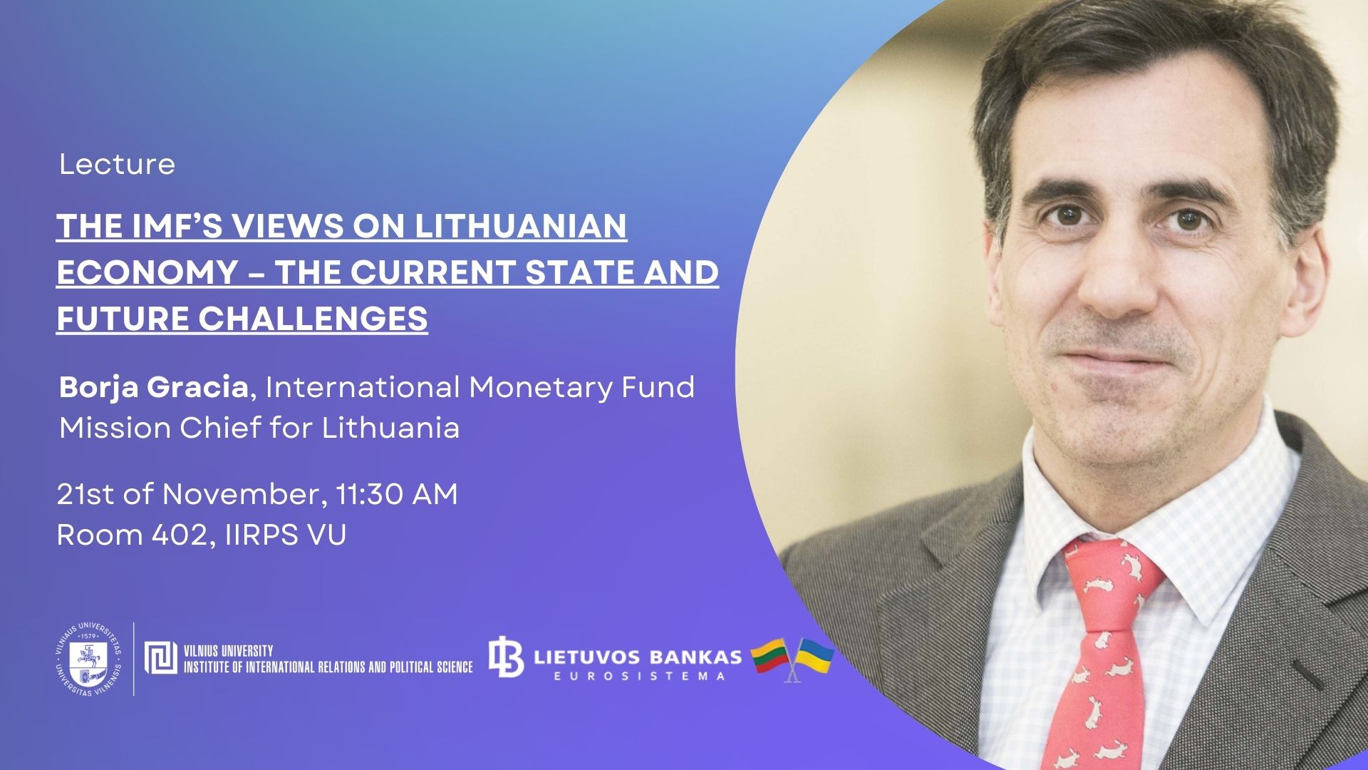 The IMF’s views on Lithuanian economy – the current state and future challenges